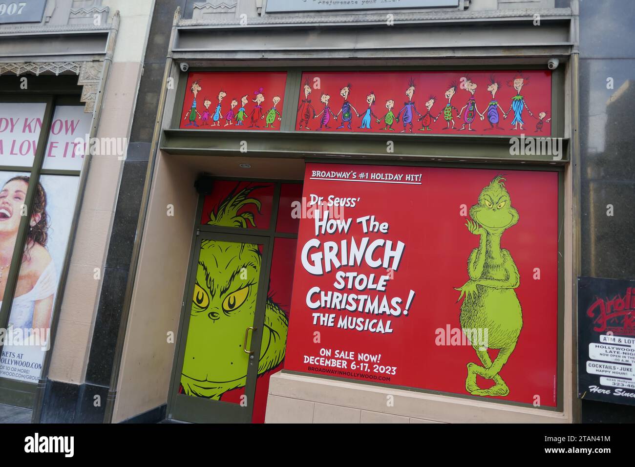 Hollywood, California, USA 1st December 2023 How the Grinch Stole