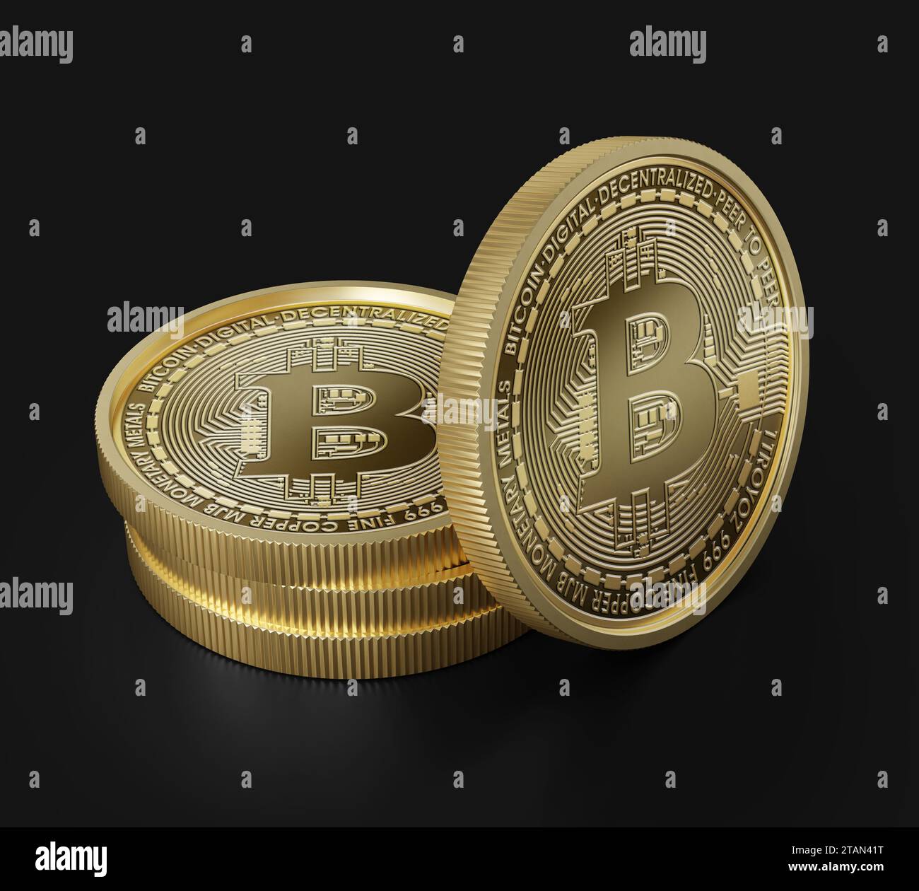 Three crypto coins hi-res stock photography and images - Page 2 - Alamy