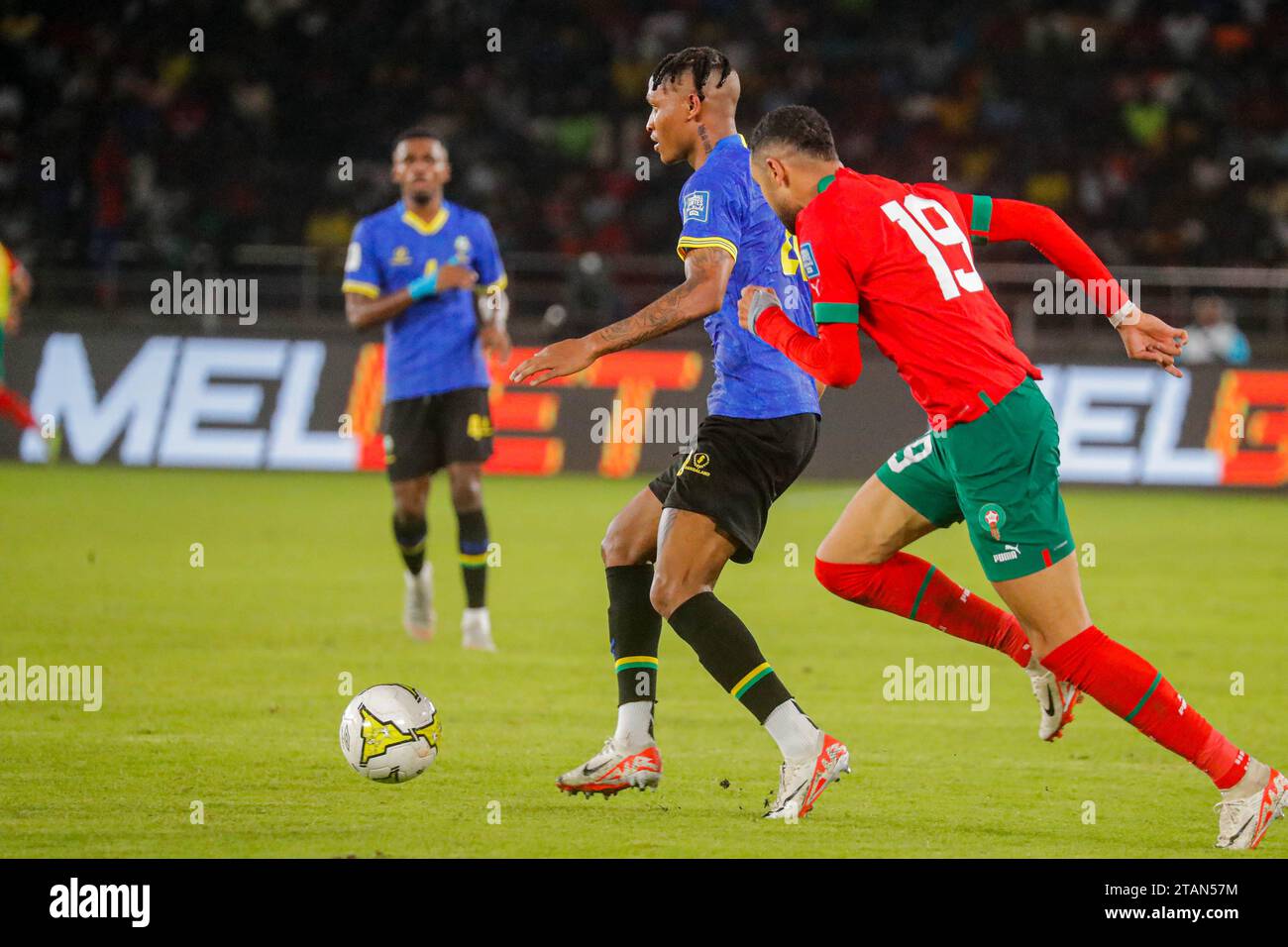 DAR ES SALAAM, TANZANIA - NOVEMBER 21: Novatus Miroshi of Tanzania and ...