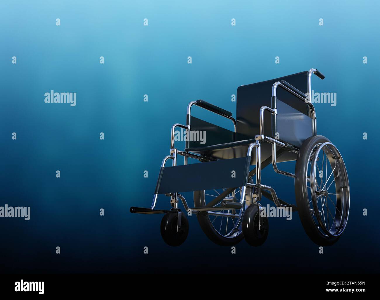 Disability, conceptual illustration Stock Photo