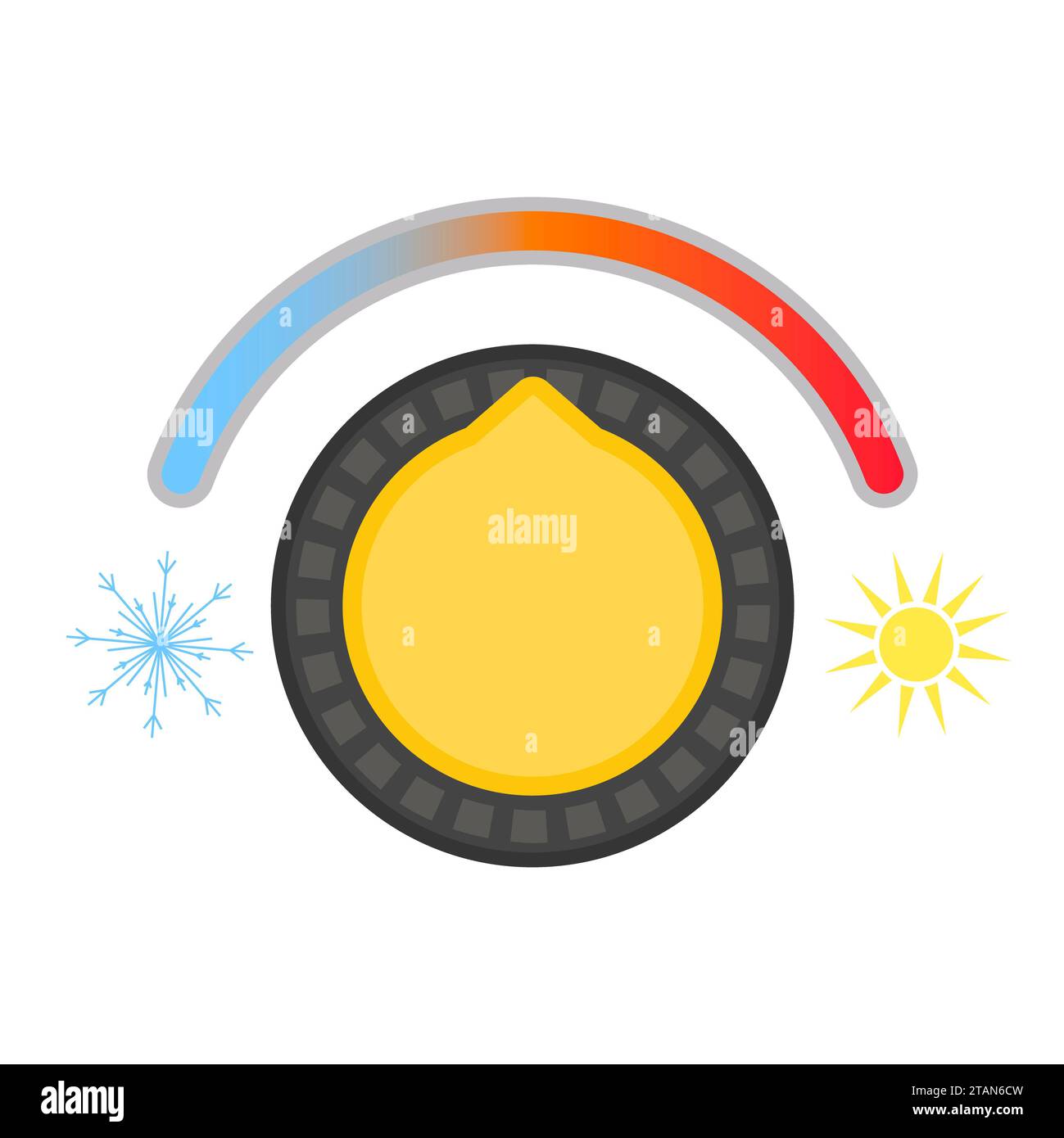Heating costs, conceptual illustration Stock Photo