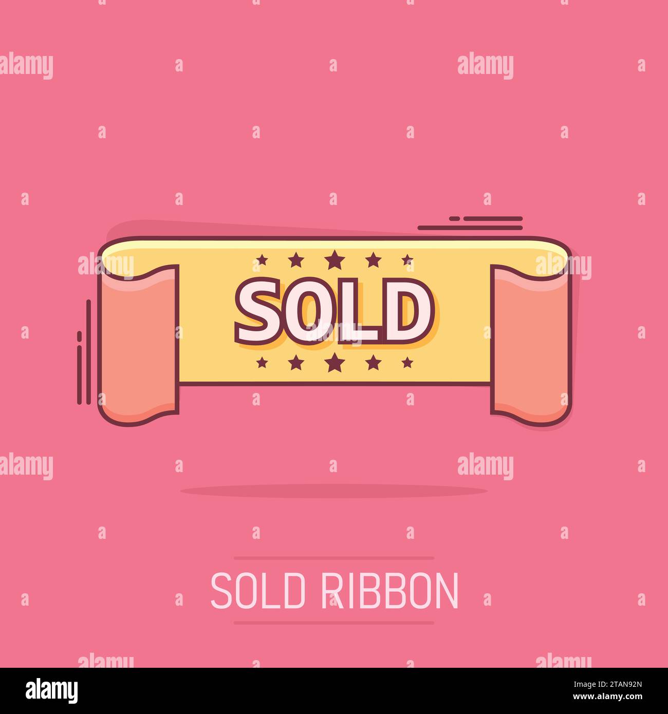 The end comic Stock Vector Images - Alamy