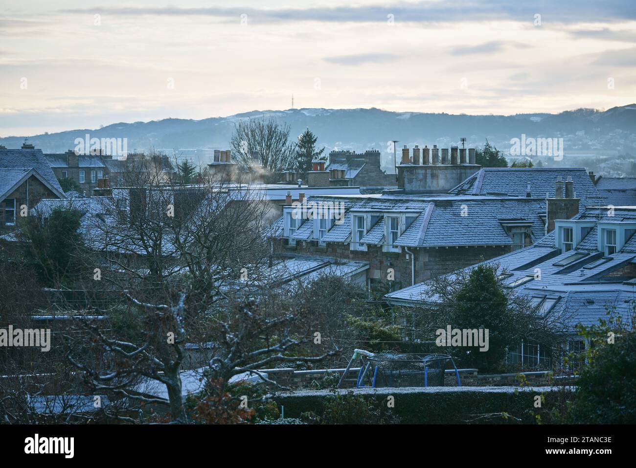 Scotland Weather In December Edinburgh Scotland, UK 02 December 2023. WEATHER:UK, View over ...