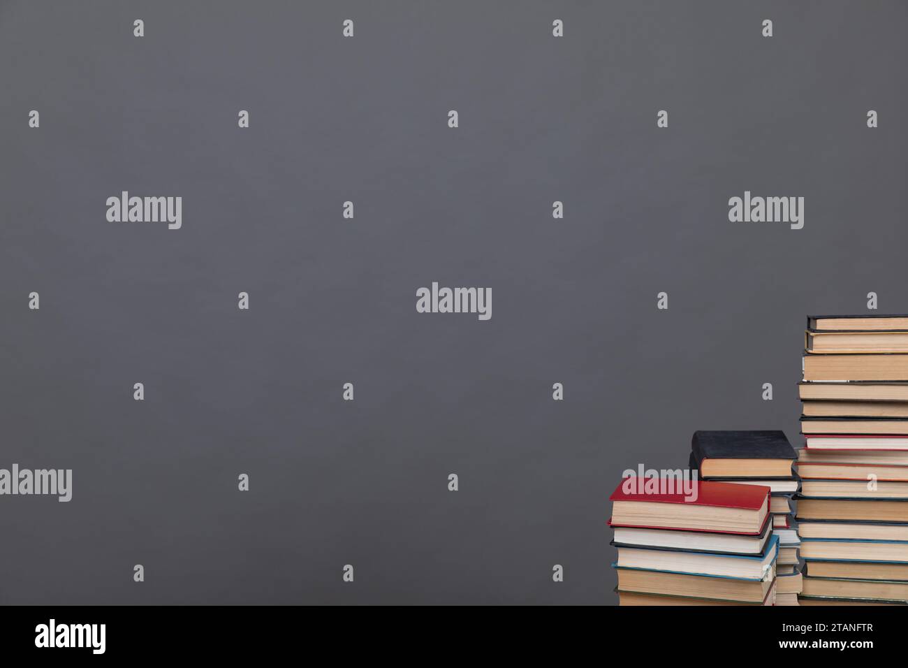 Books stack vintage tall hi-res stock photography and images - Alamy