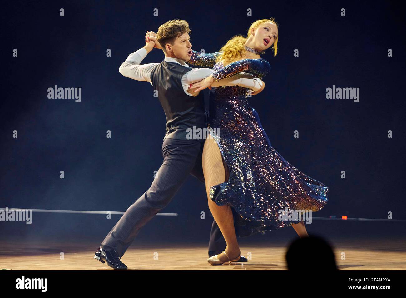 Anna Ermakova und Valentin Lusin bei