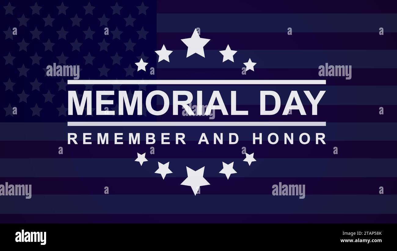 Memorial day background design Stock Vector Image & Art - Alamy