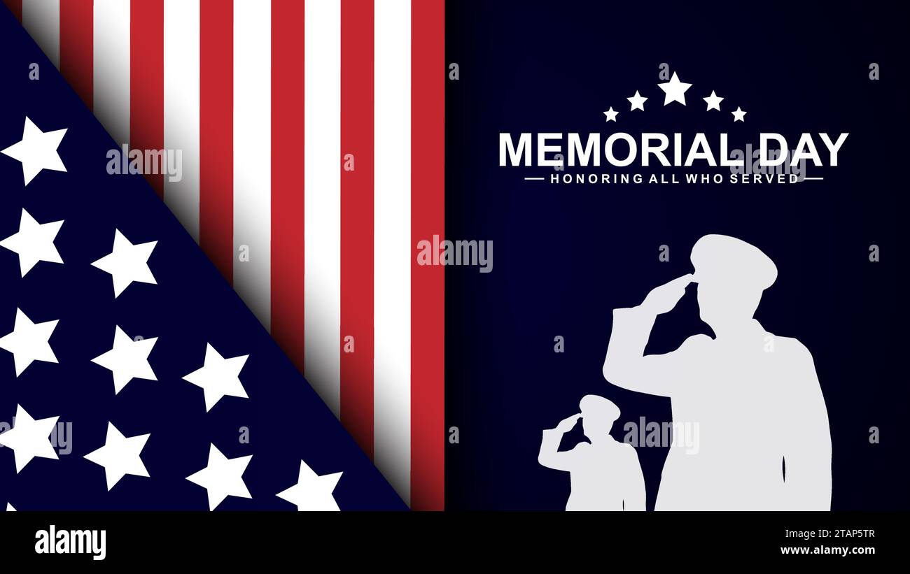 Memorial day background design Stock Vector Image & Art - Alamy