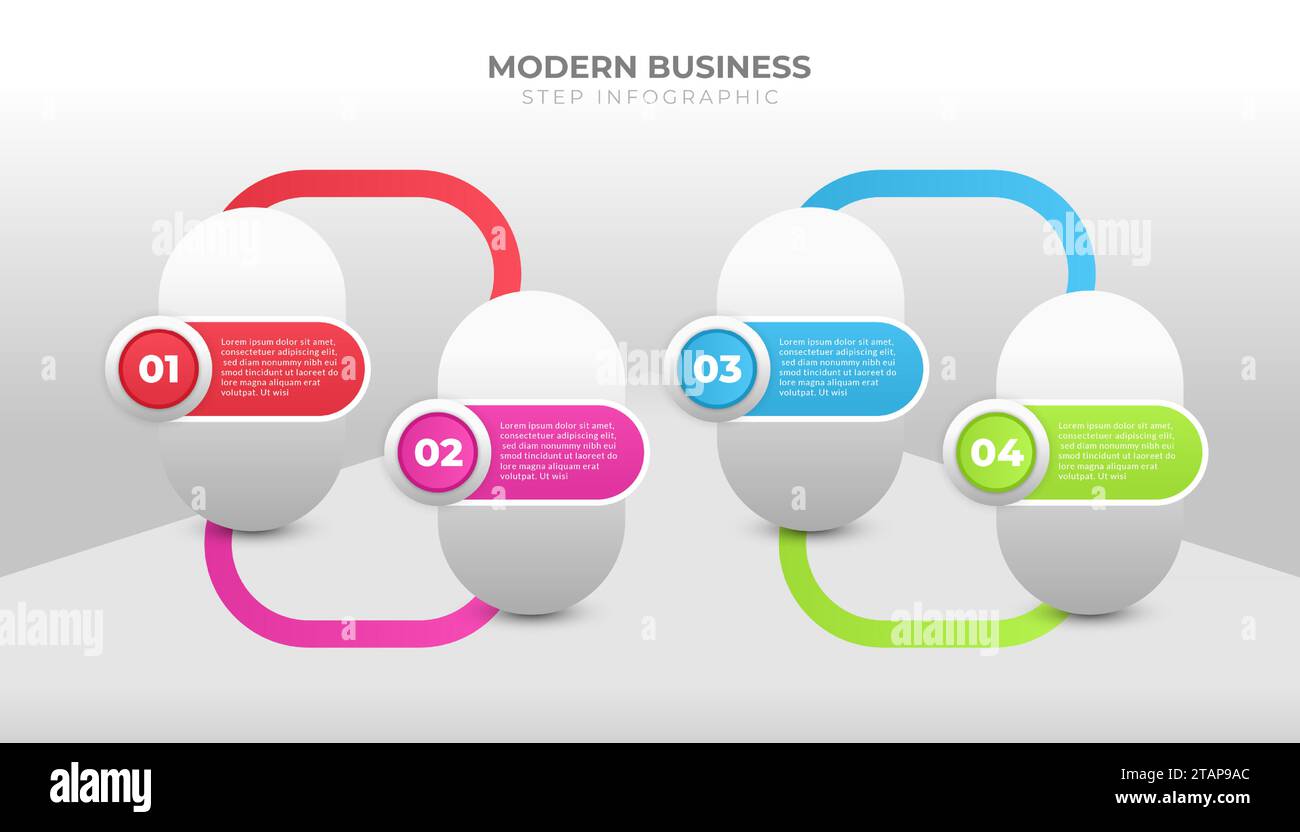 Business Infographic Design for Workflow, Layout, Process Diagram or ...