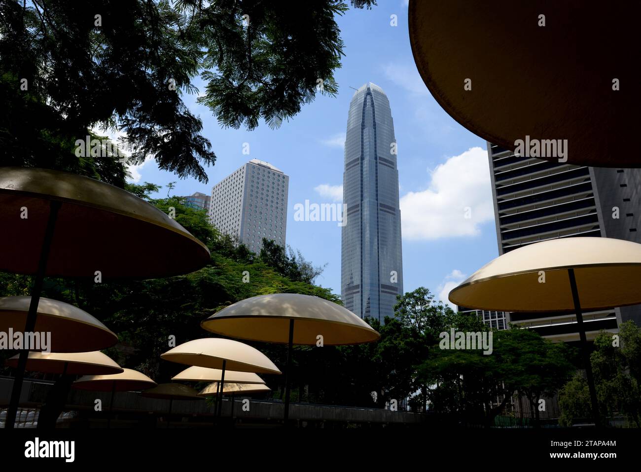 HONG KONG - June 28. 2014: International Finance Center. International ...