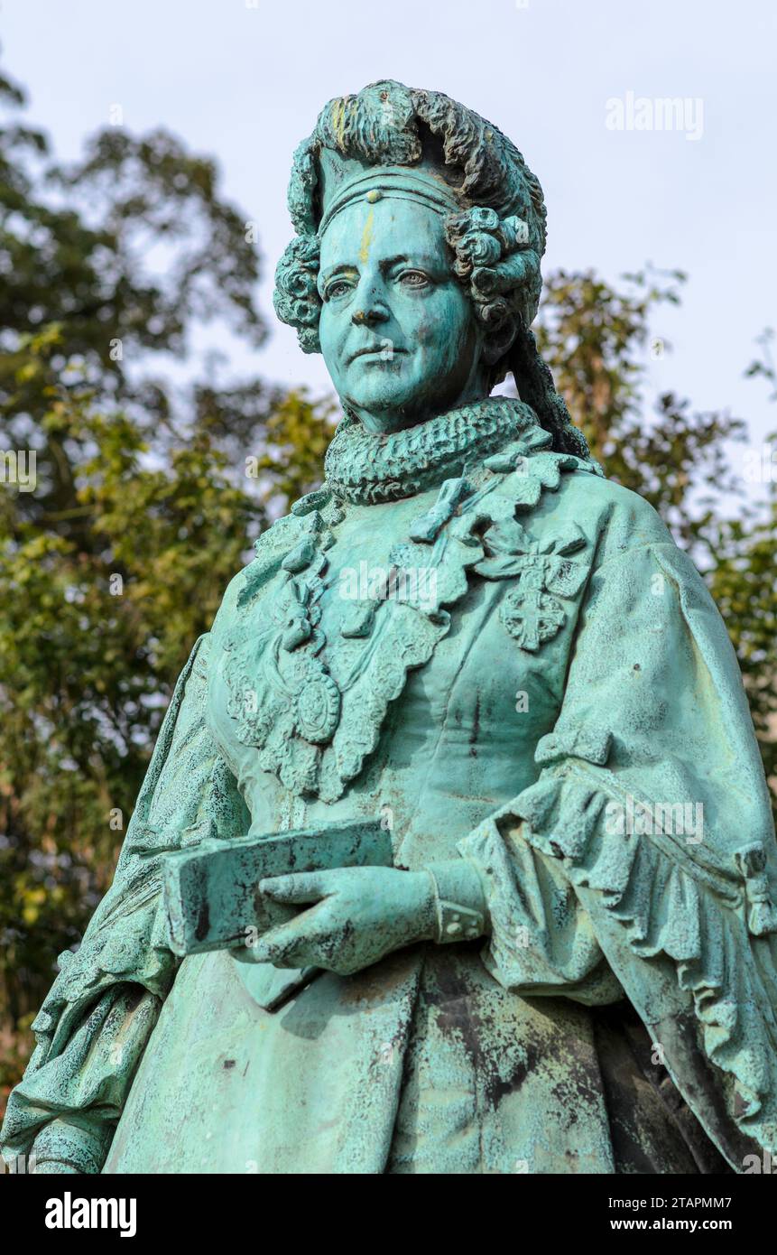 Copenhagen, Denmark Statue of Caroline Amalie of SchleswigHolstein