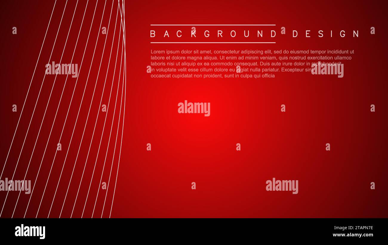 Abstract vector background with wavy lines Stock Vector Image & Art - Alamy