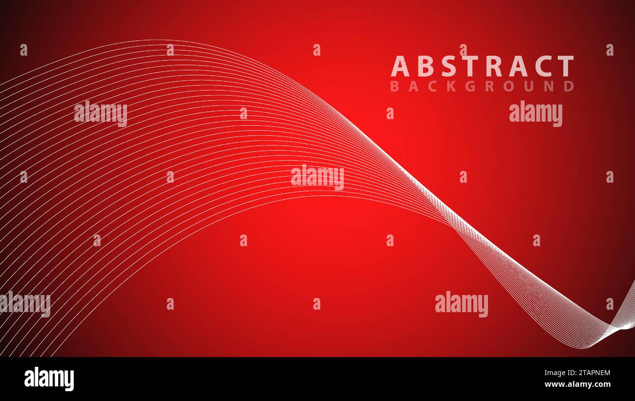 Abstract vector background with wavy lines Stock Vector Image & Art - Alamy