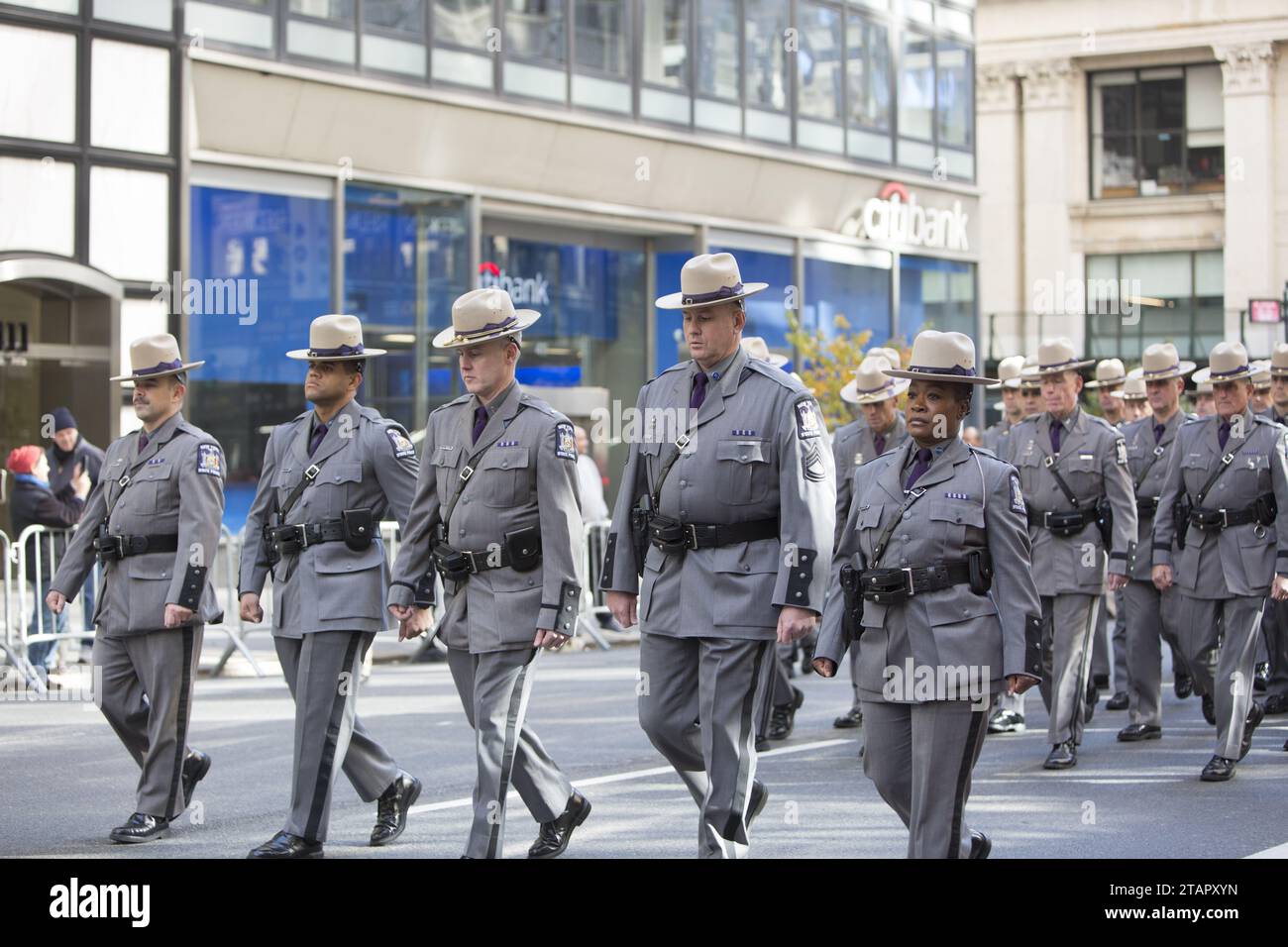 Tens of thousands marched in the New York City Veterans Day Parade ...