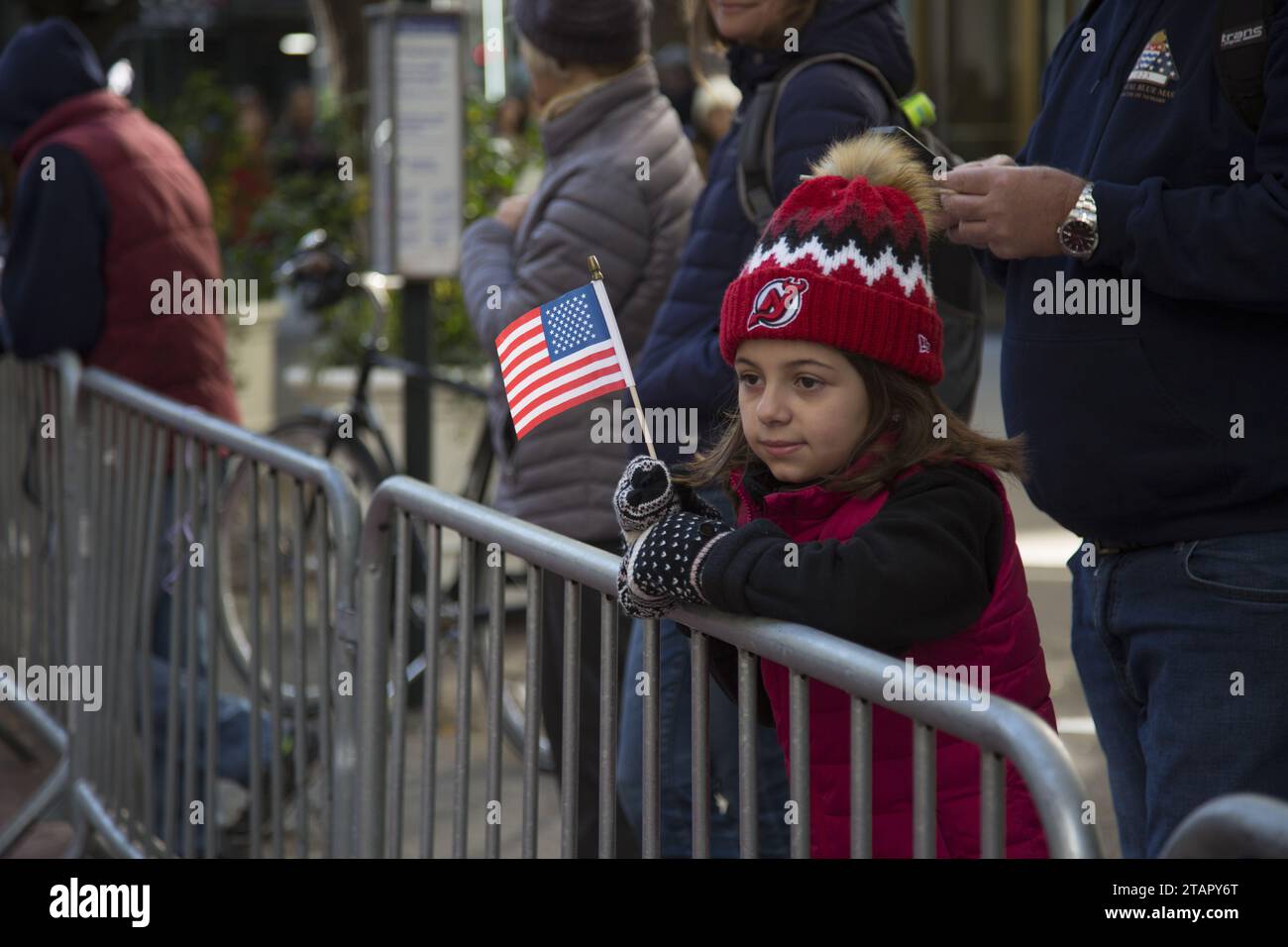Veteran parade child new york city hi-res stock photography and images ...