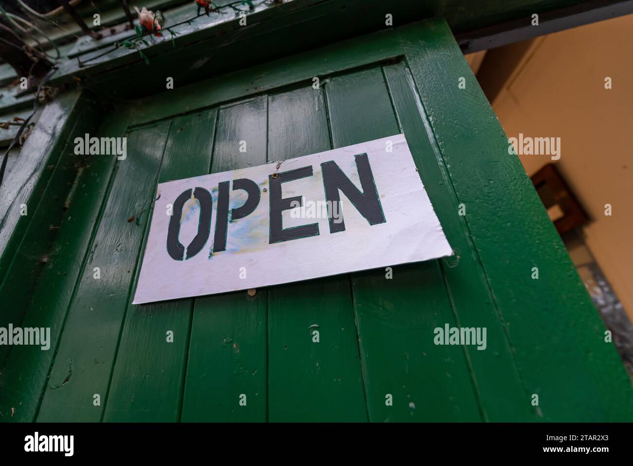 Twickenham, UK. Sat 2 Dec 2023. Eel Pie Island, on the River Thames in London, opens to the public twice each year. Artists display their work for sale and refreshments are offered. Credit: Thomas Faull/Alamy Live News Stock Photo