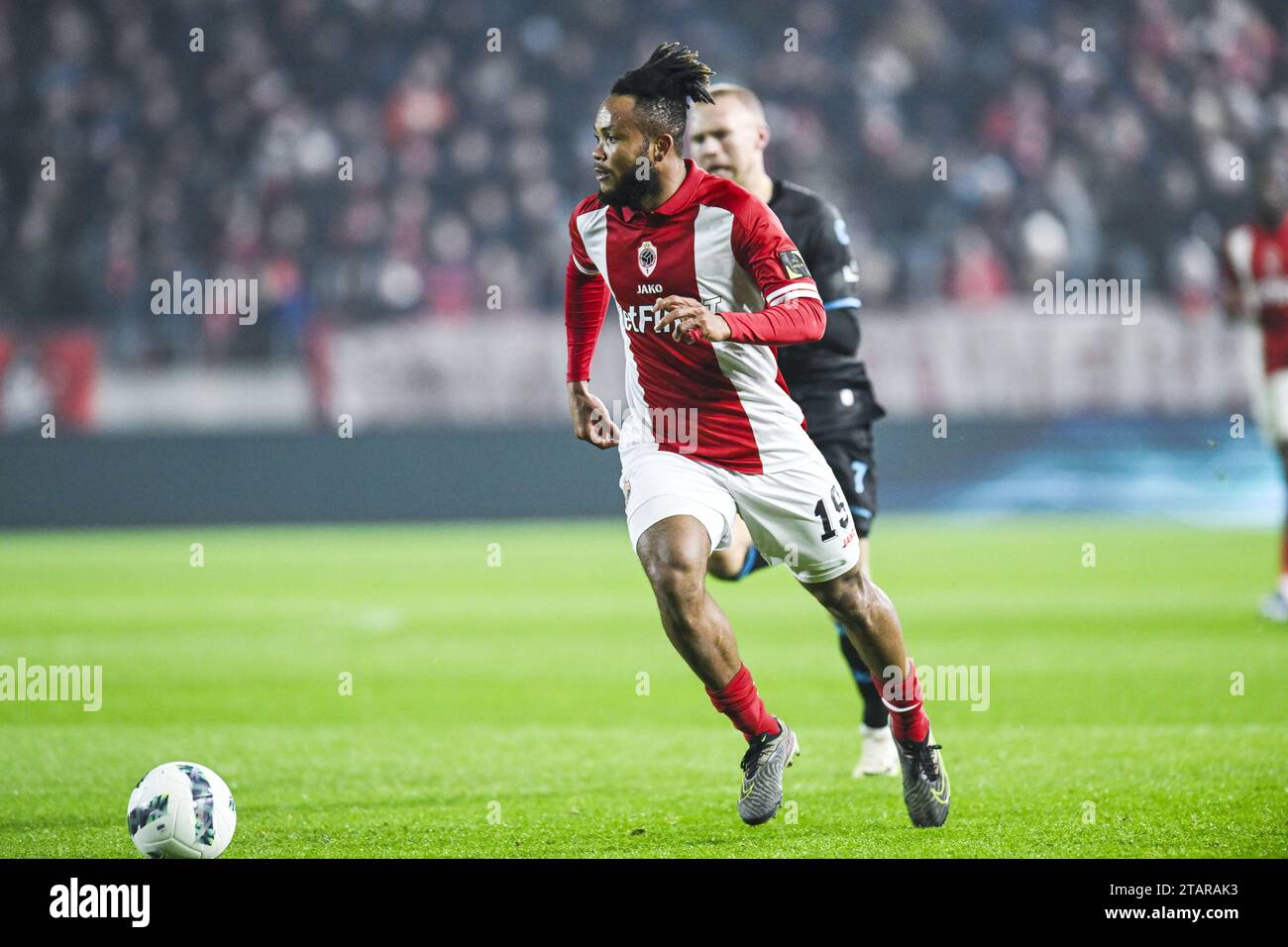 Antwerp, Belgium. 02nd Dec, 2023. Antwerp's Chidera Ejuke pictured in