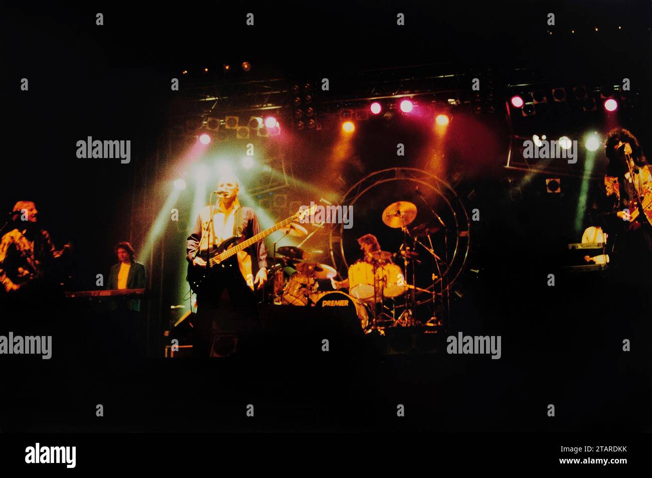 Telephone line electric light orchestra hires stock photography and