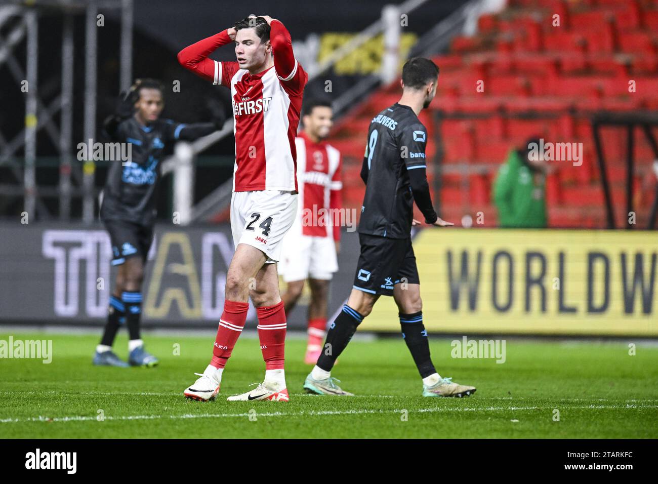 Antwerp, Belgium. 02nd Dec, 2023. Antwerp's Jurgen Peter Ekkelenkamp