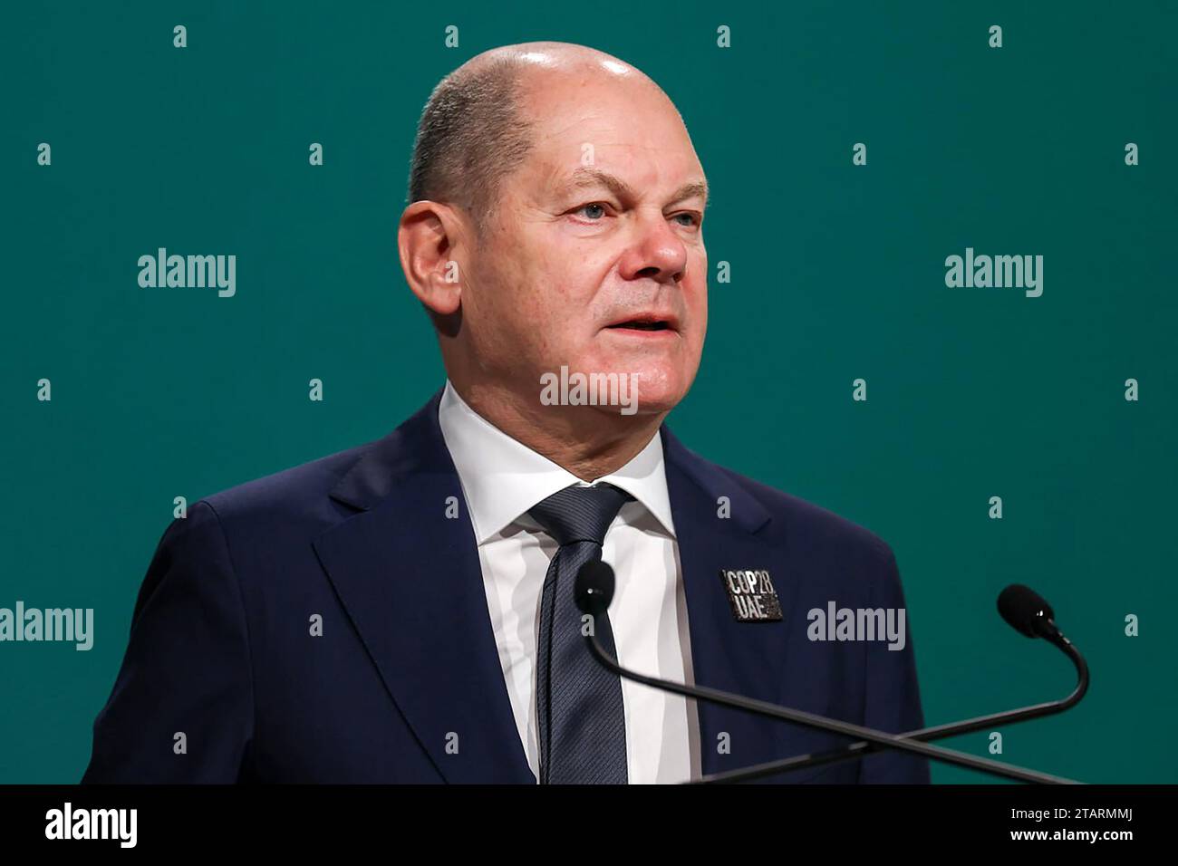 Dubai, United Arab Emirates. 02nd Dec, 2023. German Chancellor Olaf