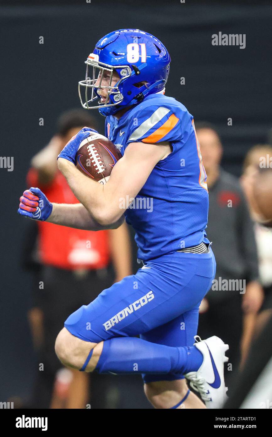 Las Vegas, NV, USA. 02nd Dec, 2023. Boise State Broncos wide receiver