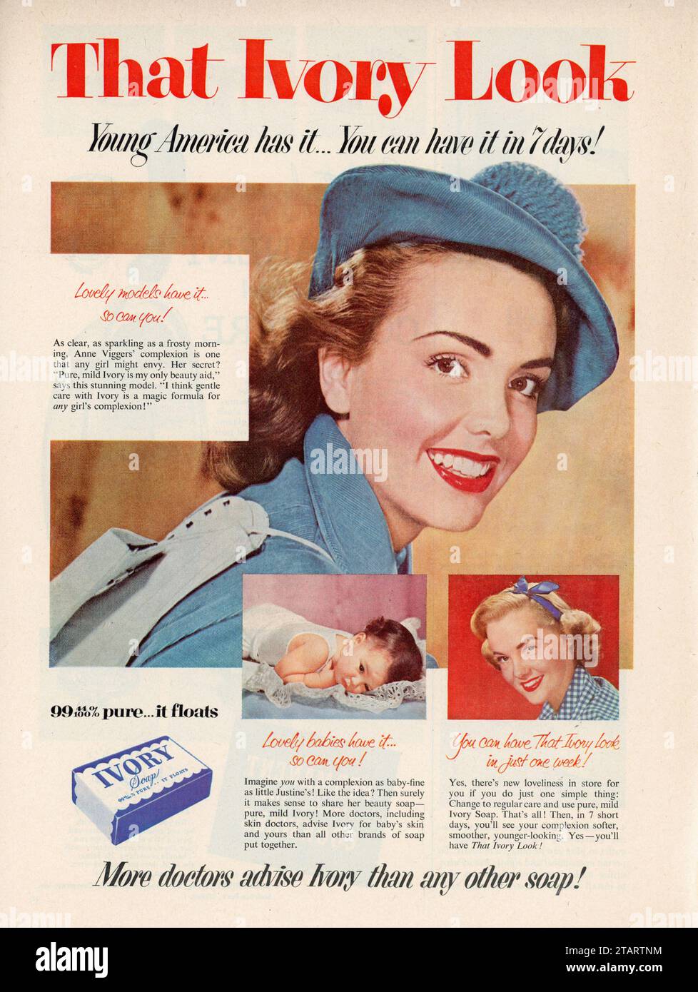 Vintage "Good Housekeeping" Magazine January 1953 issue Advert, United