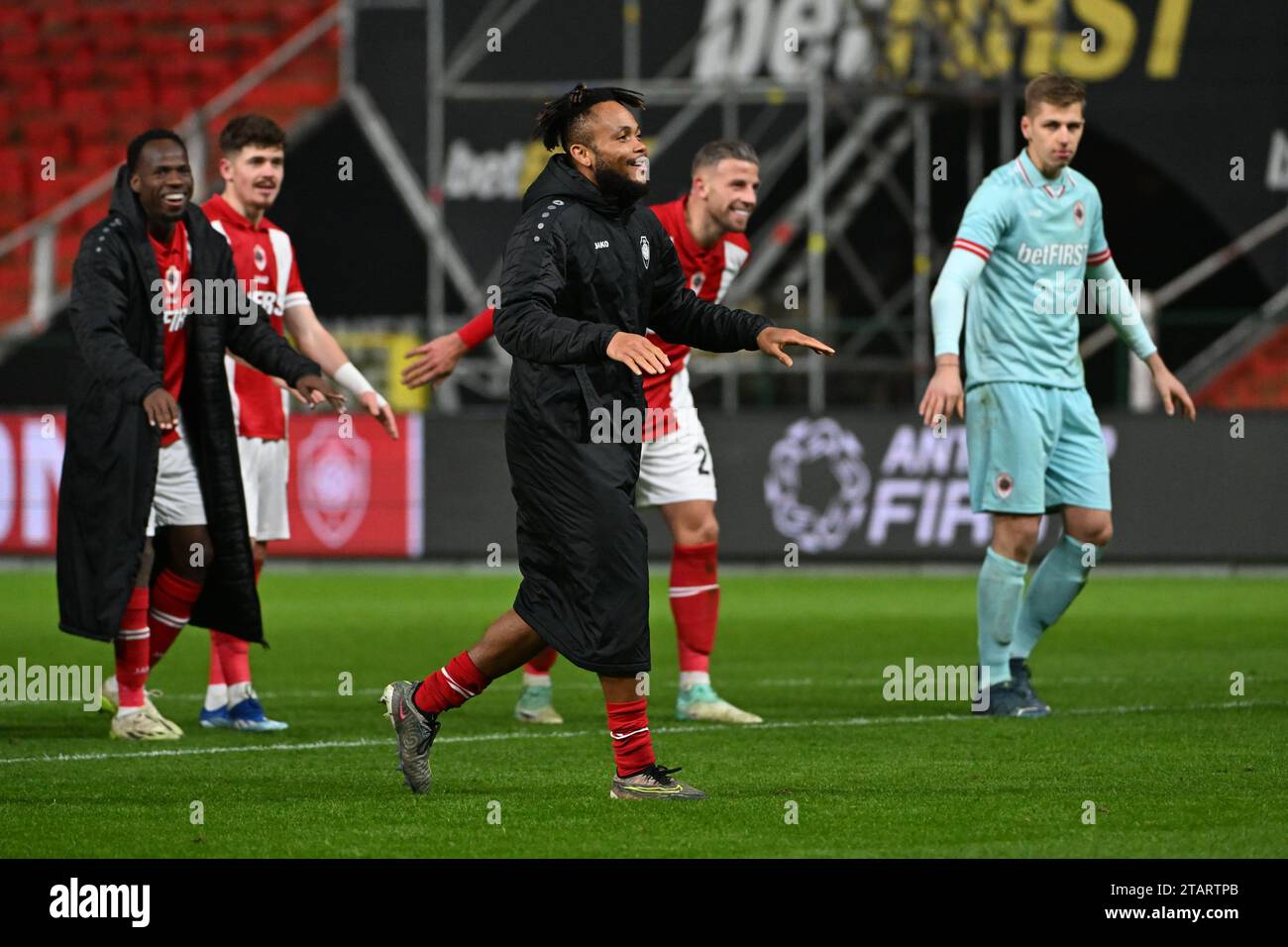 Antwerp, Belgium . 02nd Dec, 2023. Chidera Ejuke of Antwerp pictured