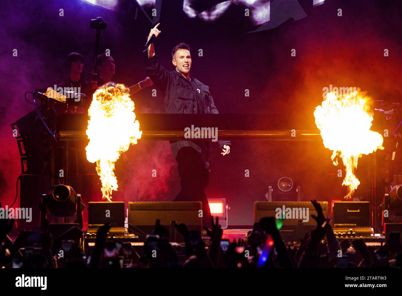 AMSTERDAM Nicky Romero during his first solo performance in AFAS Live