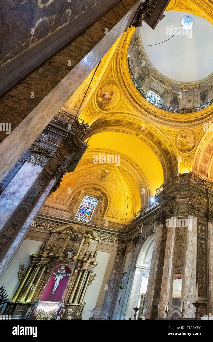 Argentina, Buenos Aires. Buenos Aires Metropolitan Cathedral aka