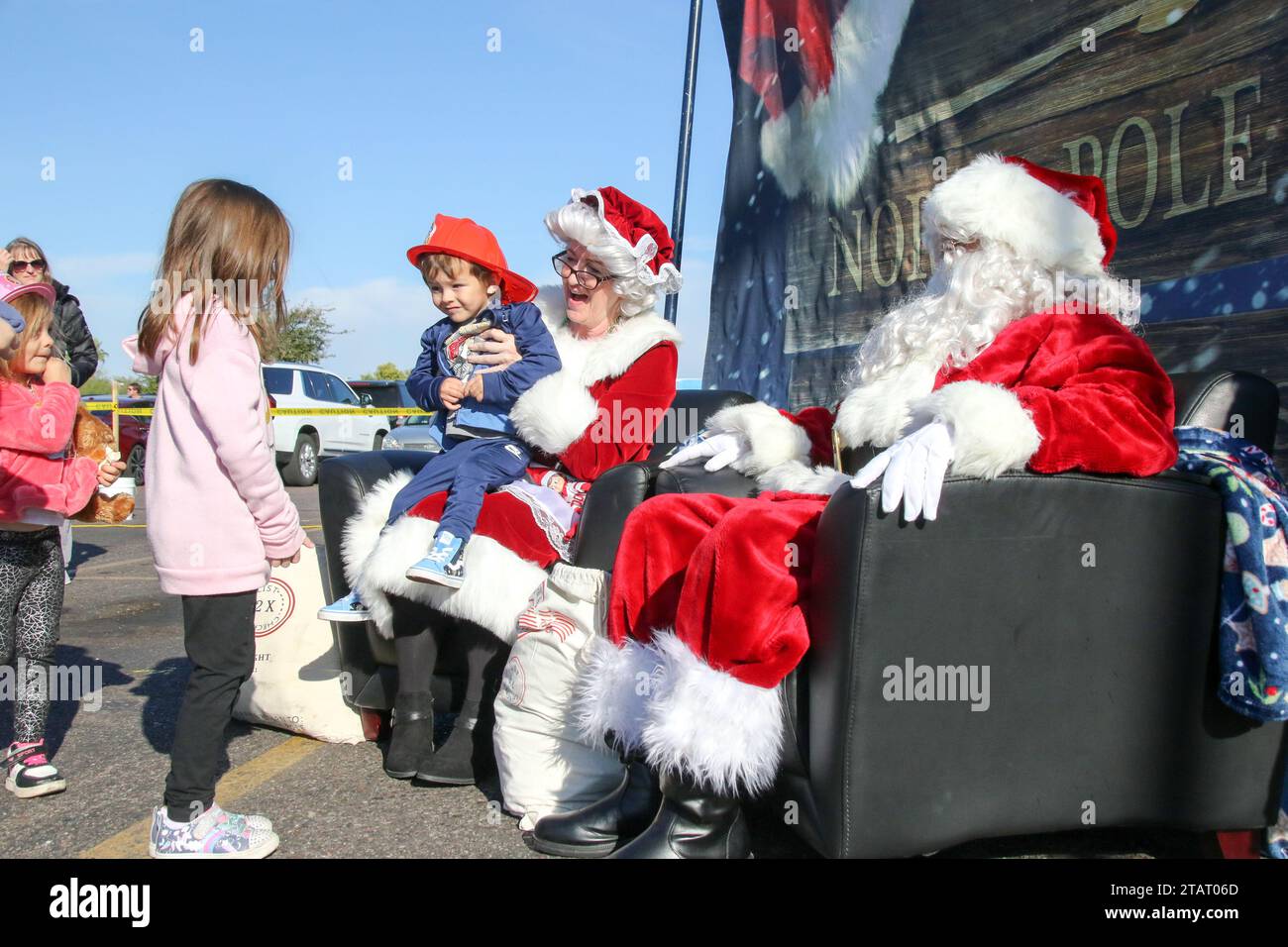 Fire Rescue Santa The Gilbert Fire and Rescue Department holds its 9th Annual Rides With ...