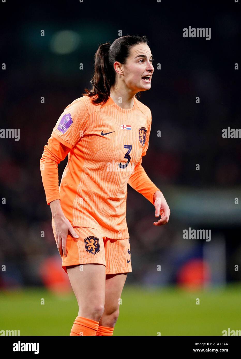 Dijkstra caitlin international football hires stock photography and