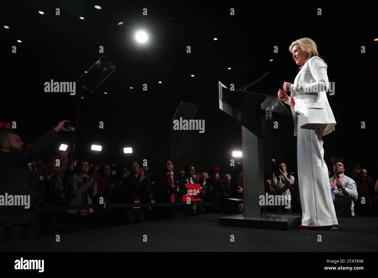 Toronto, Can. 02nd Dec, 2023. Ontario Liberal Party Leader