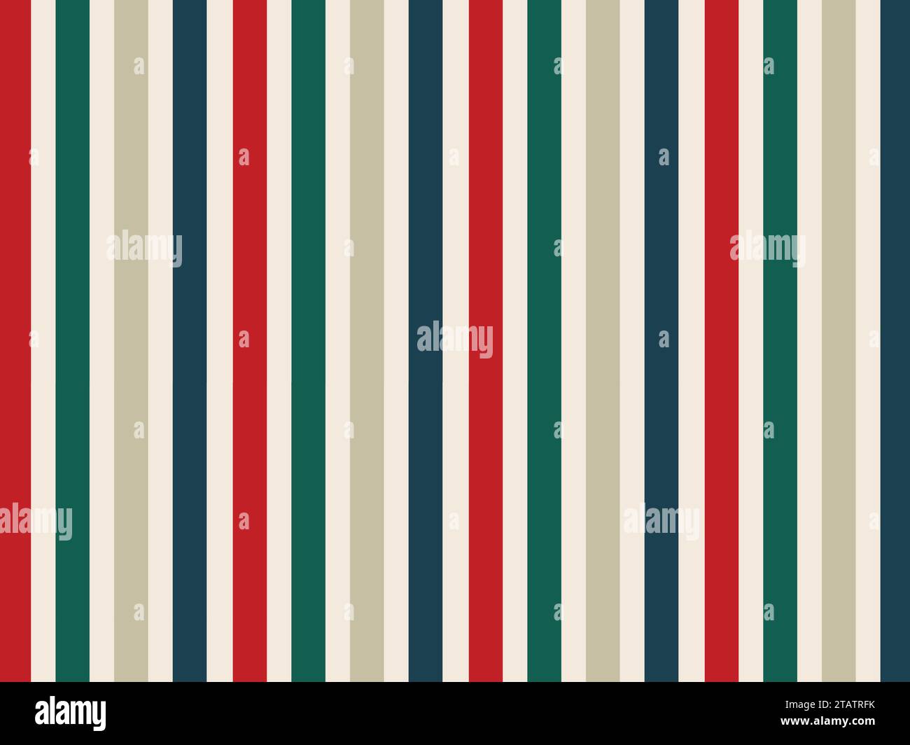 Christmas Striped Pattern Stock Vector