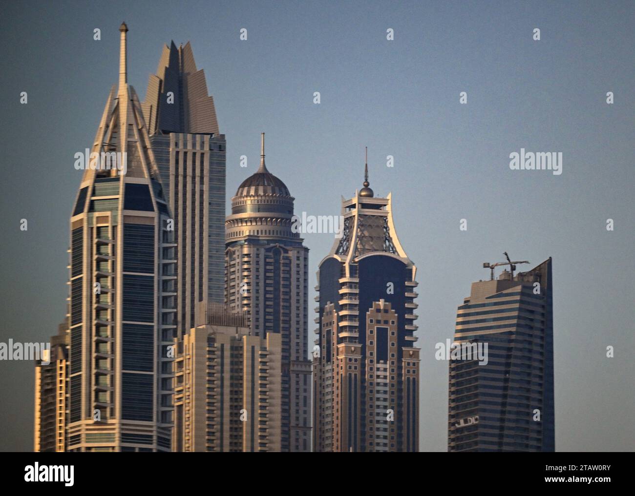 Dubai, United Arab Emirates. 02nd Dec, 2023. Residential and commercial ...