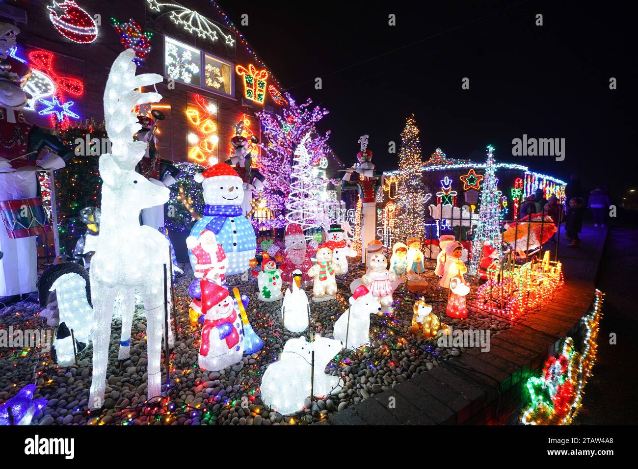 Soham christmas lights hires stock photography and images Alamy