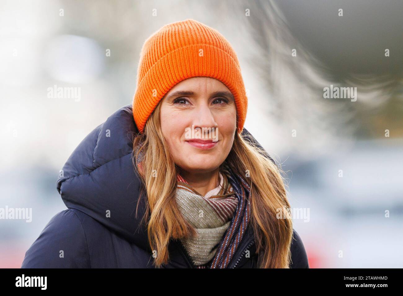 Verl, Deutschland. 03rd Dec, 2023. Christina Rann (Moderatorin Magenta ...