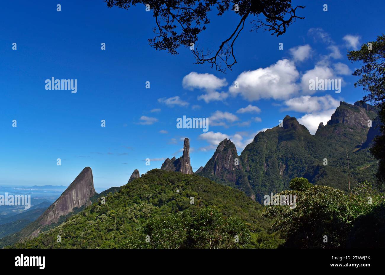 Teresópolis Rj Landscape with mountains in Teresopolis, Rio de Janeiro, Brazil Stock ...