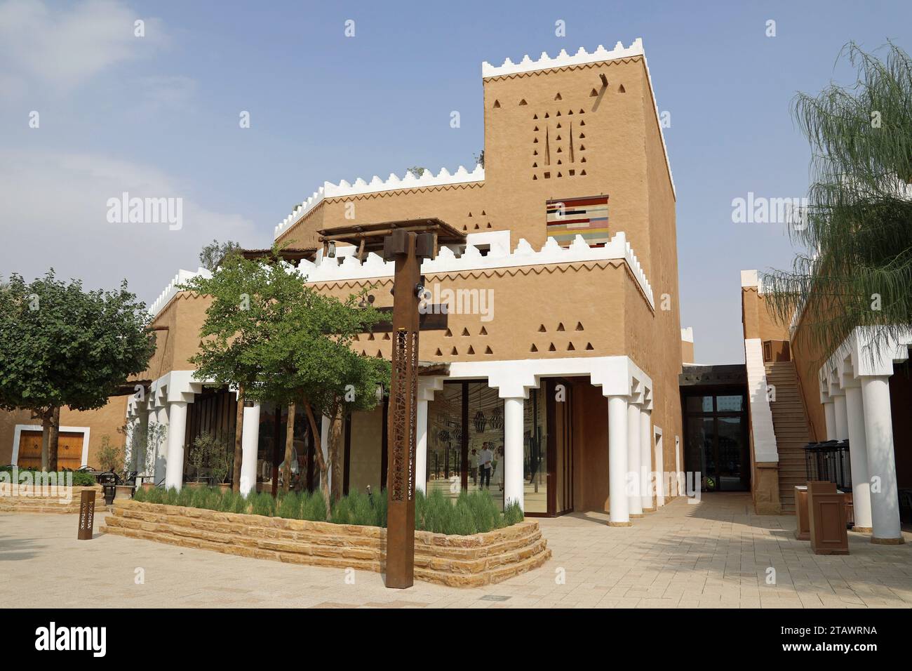 Bujairi Terrace at Diriyah in Riyadh Stock Photo