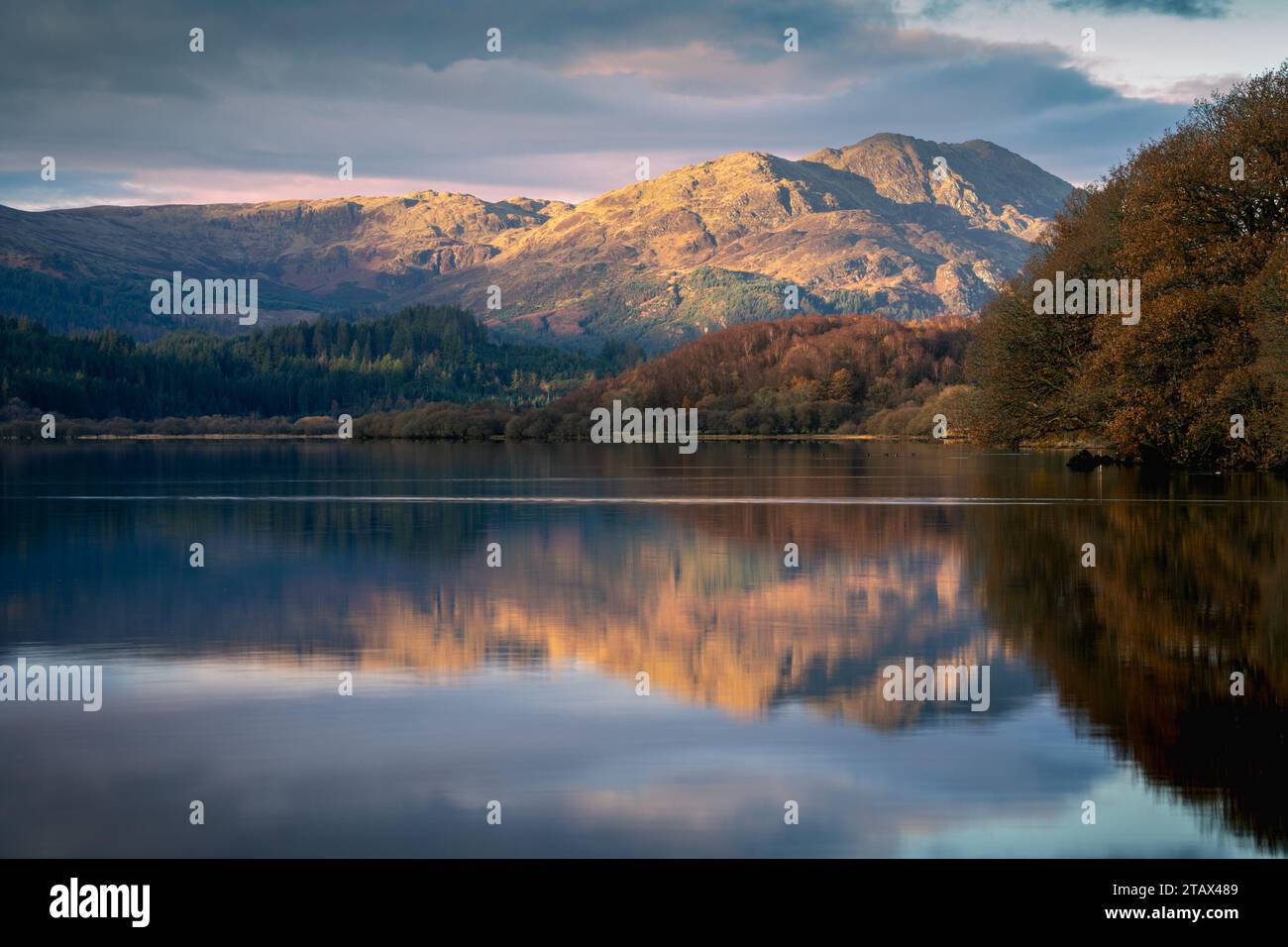 Selection of Trossachs Images Stock Photo