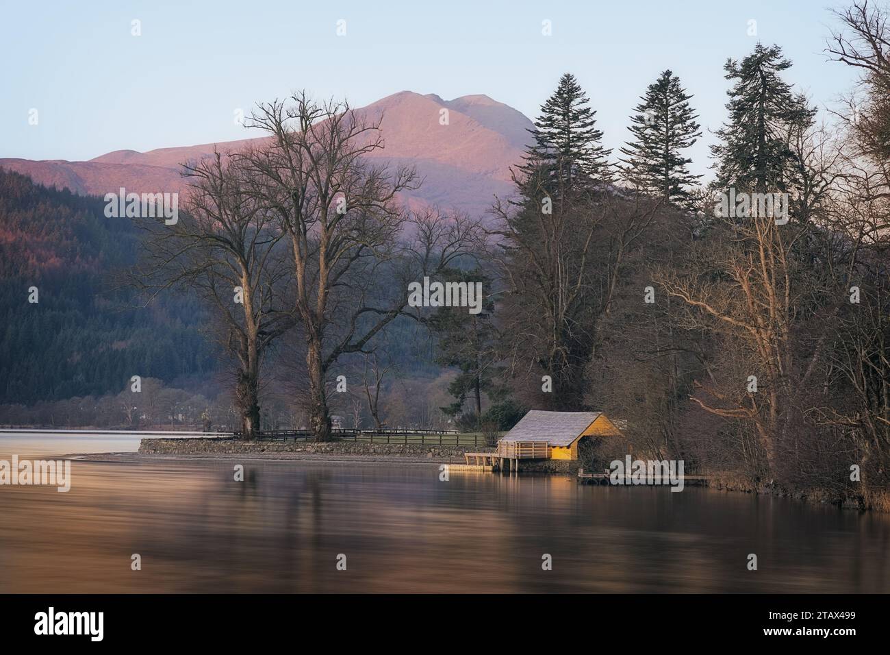 Selection of Trossachs Images Stock Photo