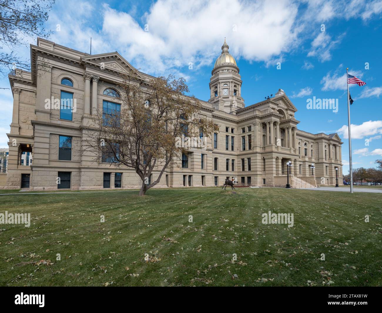 State Capitol of Wyoming in Cheyenne Stock Photo