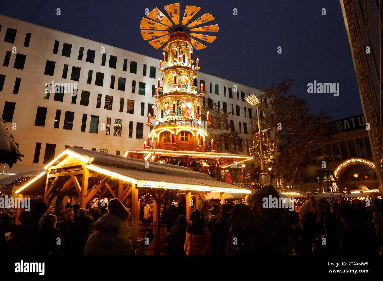Weihnachtsmarkt 03 12 2023 Chemnitz Zentrum Weihnachtsmarkt Ein 