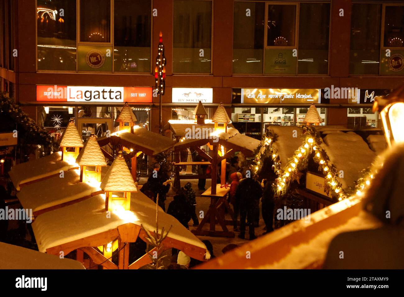 Weihnachtsmarkt 03 12 2023 Chemnitz Zentrum Weihnachtsmarkt Ein 