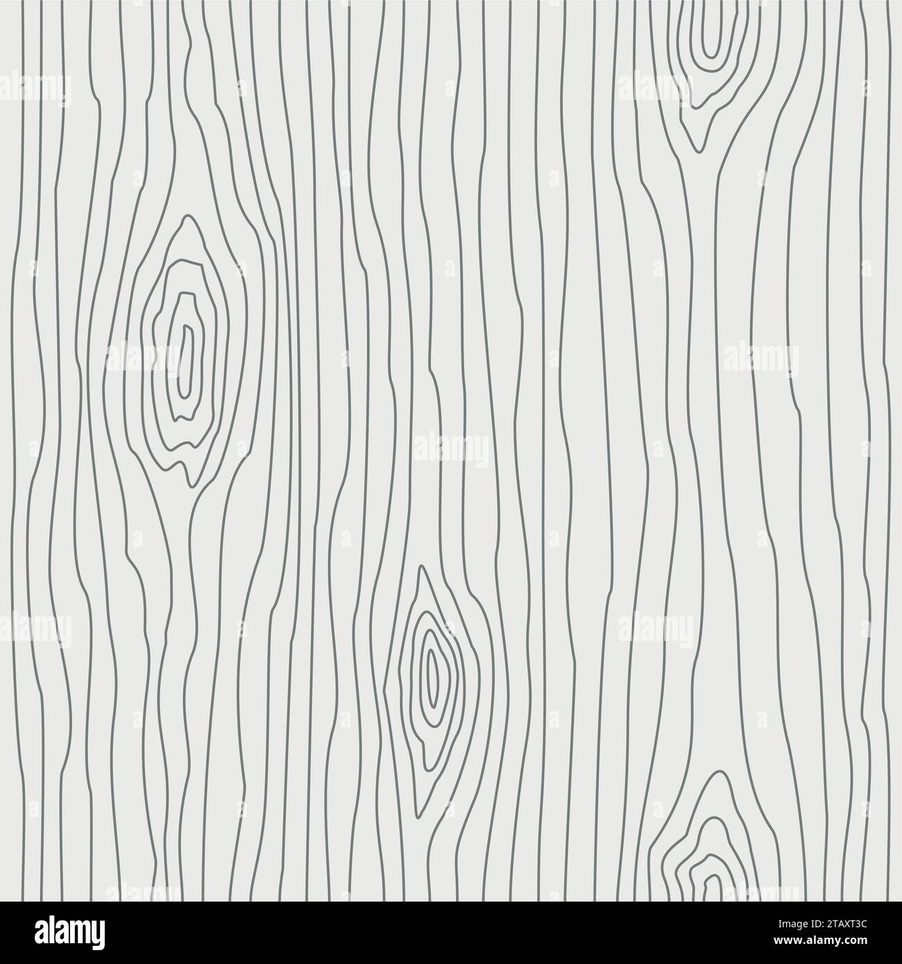Wood grain texture. Seamless wooden pattern. Abstract line background. Vector illustration Stock Vector