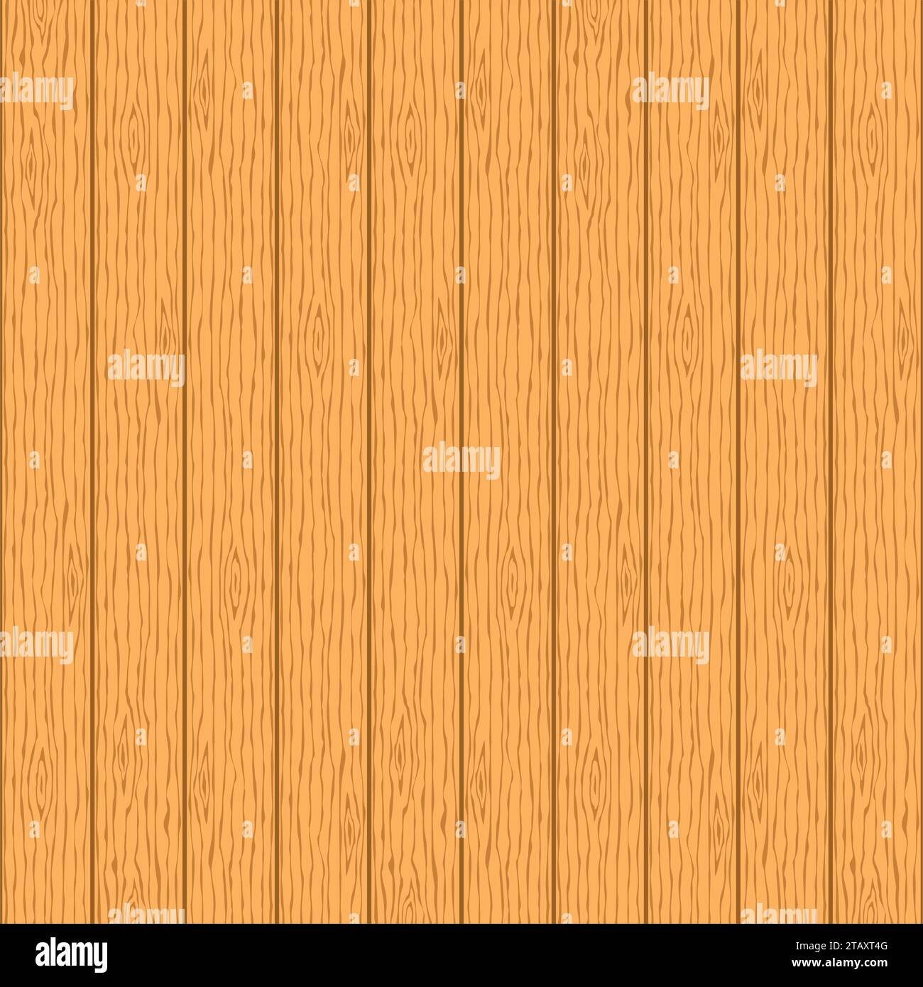 Wood grain texture. Brown wooden planks. Abstract background. Vector illustration Stock Vector