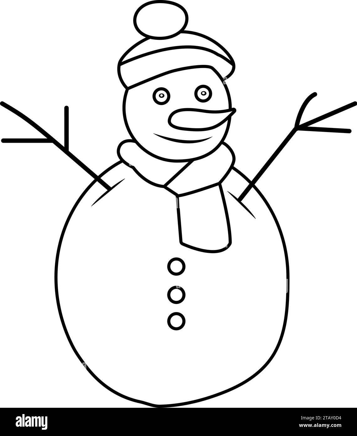 Magical Snowman Color By Number Coloring Book For Kids: Snowman