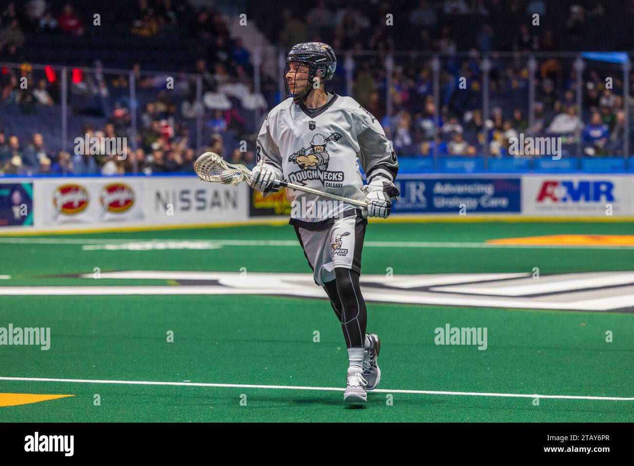 December 2nd, 2023: Calgary Roughnecks forward Tyler Pace (68) carries ...