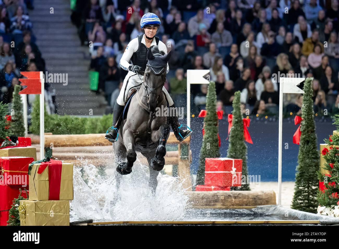 Stockholm, Stockholm, Sweden. 3rd Dec, 2023. SWE Sofia SjÃ¶borg with ...