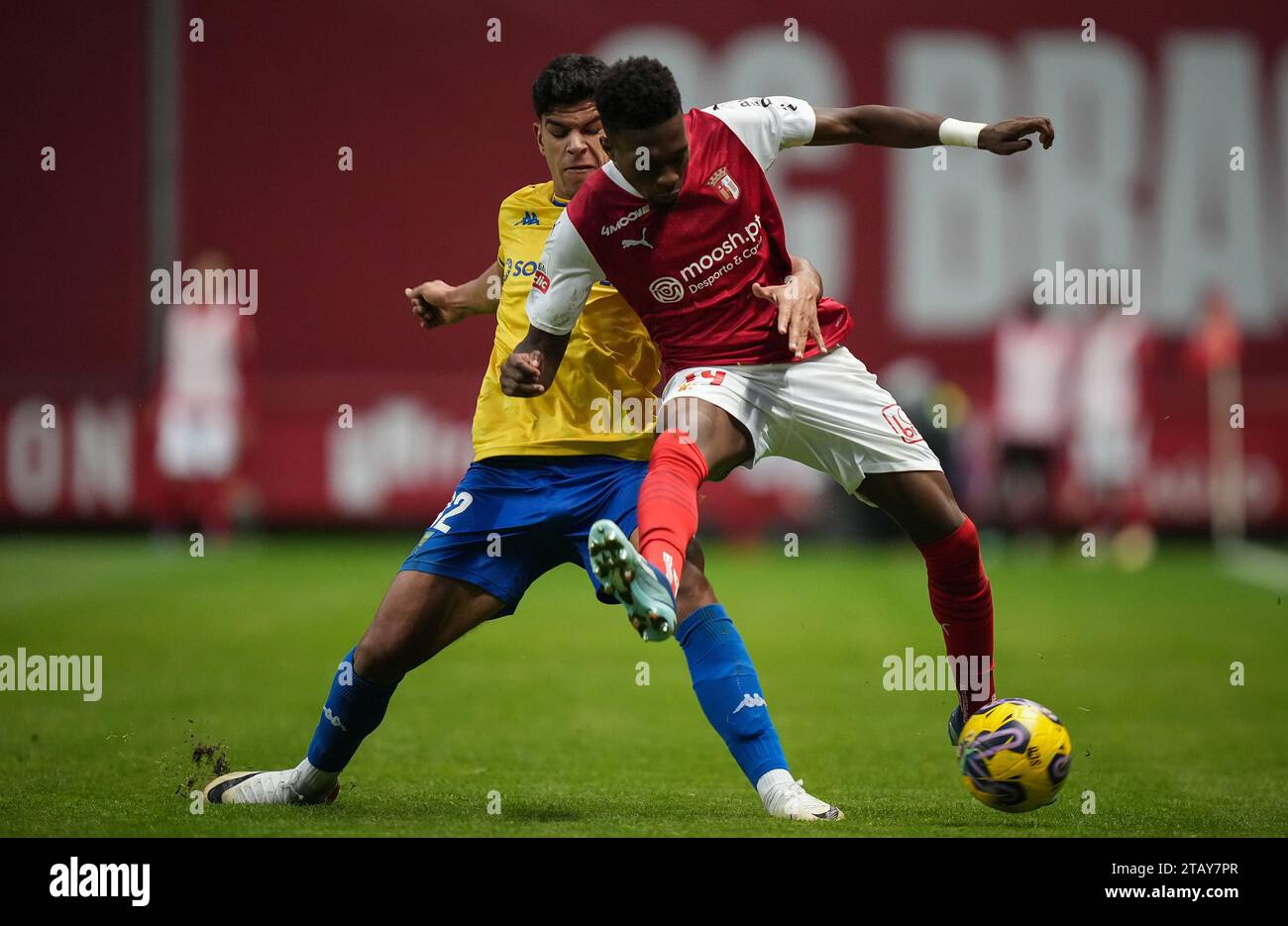 Braga, 05/15/2022 - This afternoon, Futebol Clube de Famalicão hosted  Sporting Clube de Braga, in the EstÃdio Municipal de Famalicão, in a game  for the 34th round of the Liga Portugal BWin