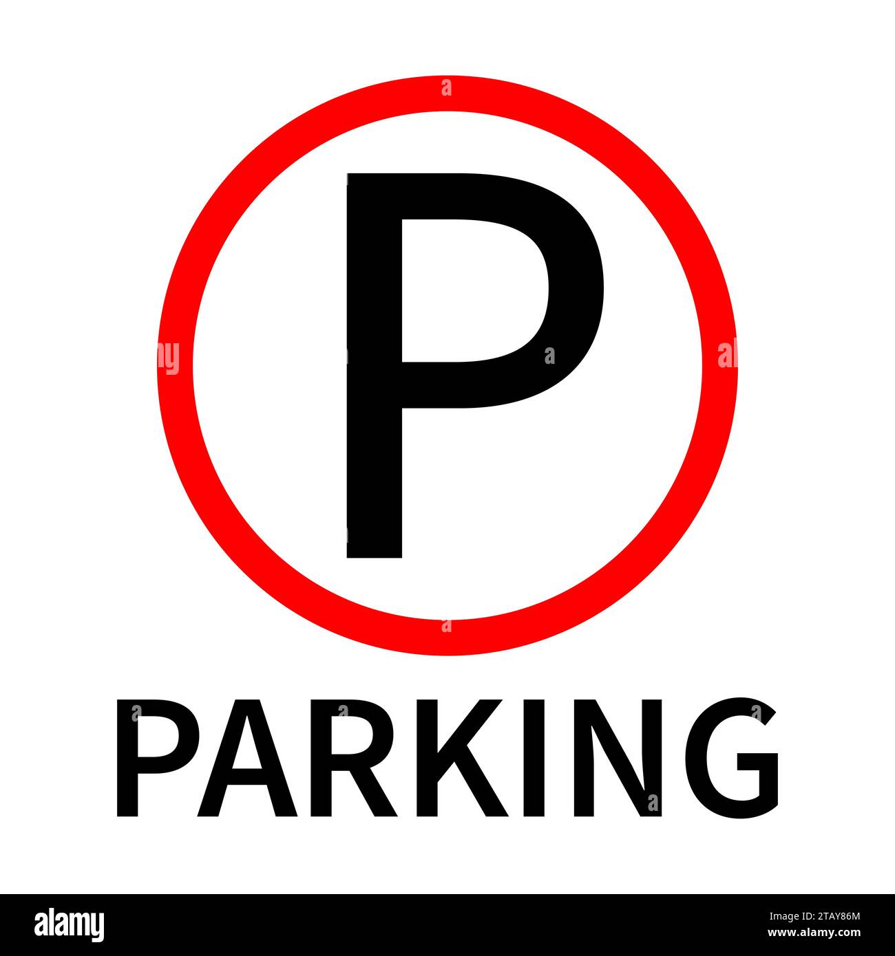 Parking Sign board vector illustration Stock Vector Image & Art Alamy