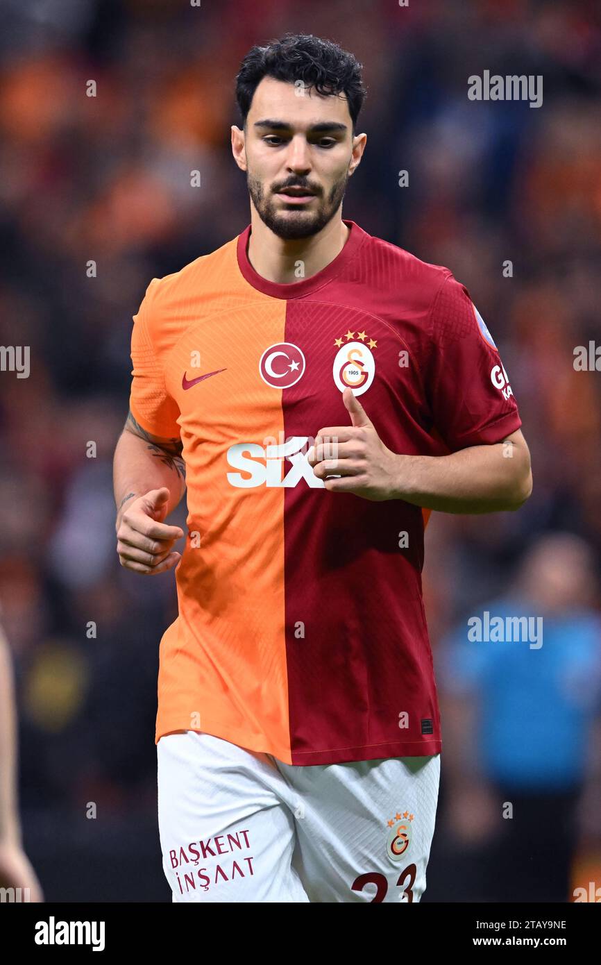 ISTANBUL - Kaan Ayhan of Galatasaray during the Turkish superlig match ...